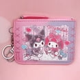 thumbnail image 4 of Cartera con solapa de piel sintética Love Sanrio Cinnamoroll, bolso de dibujos animados de Anime, monedero Loungefly Melody Kuromi hello_kitty, 4 of 4
