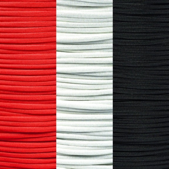 Basketball Inspired Paracord Crafting Kit - 100-Foot Lengths of Genuine 550 LB Paracord Featuring 30 Different Teams - Create DIY Jewelry, Accessories, Decor & Fan Gear with Your Favorite Team Colors