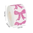 thumbnail image 3 of YFTDEF Self Adhesive Bow Knot Stickers, Decorative Tape Rolls, Scrapbooking Accessories, 500 Pieces for Crafting, Gift Wrapping, Easy to Use, Versatile Decoration, 3 of 4