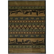 Lodge Rugs United Weavers Marshfield Genesis Pine Valley Lodge Runner Rug 1 11