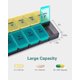 thumbnail image 2 of Extra Large Pill Organizer 2 Times A Day, Xl Pill Box Twice A Day, 7 Day Am Pm, 2 of 5