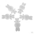 thumbnail image 1 of 10 Piezas de Modelado de Poliestireno, Adornos de Espuma de Poliestireno, Forma , Artesanía para Niños, 14 Cm, 1 of 9