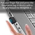 thumbnail image 2 of Mini USB Fingerprint Recognition Device for PC Laptop Windows 10 11 Hello Biometric Scanner Fingerprint Reader Module, 2 of 5