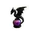 thumbnail image 5 of Large Dragon with Purple Storm Ball Orbe Statue Lamp,Shaped Lamp Decoration With USB Socket, 5 of 6