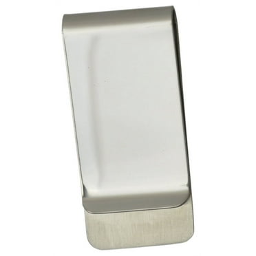 Stainless Steel Double Sided Money Clip Credit Card Holder Wallet High Quality