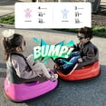 thumbnail image 3 of Outfunny 6V Bumper Car for Kids, Ride on Toys Bumper Car for Toddlers with Remote & Music - Red, 3 of 9