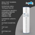 thumbnail image 6 of MOAJ Advanced Pool Filter 4-PACK [,] 25 1/2" x 7", Washable & Reusable, 6 of 6
