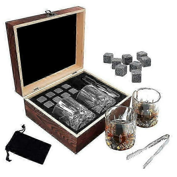 Whiskey Gift Sets For Men Gifts For Men Gifts For Dad Whisky Glasses With Whisky Stones For Single Malt Whisky Christmas Fathers Day Gifts Valentines