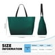 thumbnail image 4 of Fotbe Dark teal green Bolsa de Viaje para Playa - Resistente al Agua, Bolsa Tote de Gran Capacidad y Ligera con 7 Bolsillos para Mujeres y Hombres, 4 of 7