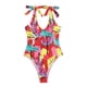 thumbnail image 1 of Moda mujer cómodo traje de baño fruta impresa vendaje espalda descubierta siamés traje de baño OAVQHLG3B Store  lin121212, 1 of 3