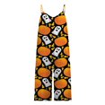 thumbnail image 1 of Jumpsuits For Women Sleeveless Backless Spaghetti Strap Wide Leg Pants, 1 of 4