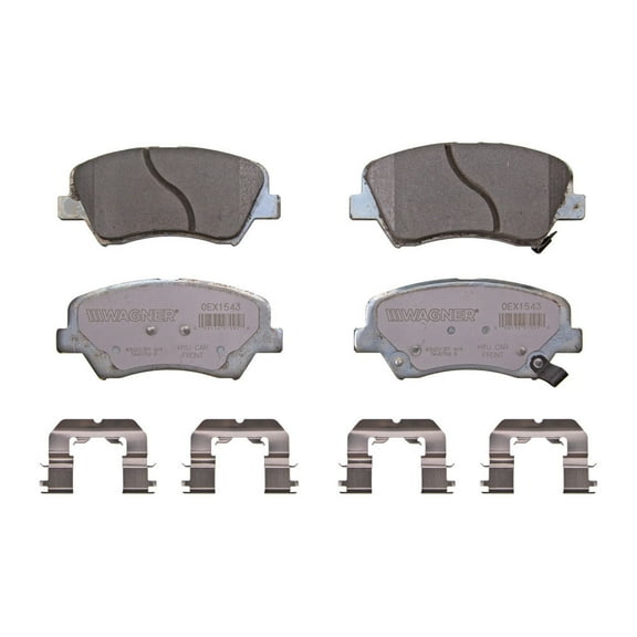 Disc Brake Pad Set Fits select: 2012,2016 HYUNDAI ELANTRA
