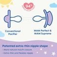 thumbnail image 3 of Chupete MAM Perfect Night Brilla en la Oscuridad unisex más de 16 Meses, 3 of 5