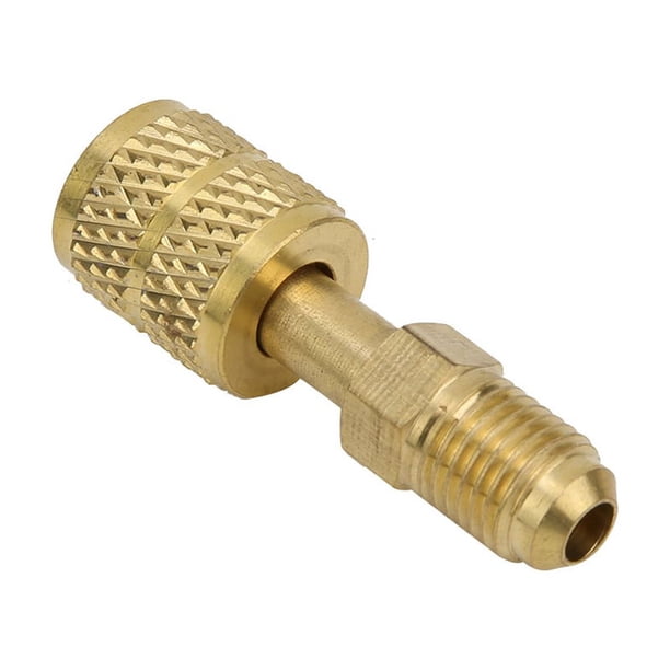 Adaptador de Latón R410 1/4 Macho 5/16 Hurbra Mini Split Aire Acondicionado HVAC