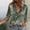 A1_Green, variant on Womens Boho Button Down Shirts Floral Printed Long Sleeve Blouses Dressy Casual Floral Collared Work Tops Business Long Sleeve Blouses Business Casual Work Shirts Tunic Shirts Red M