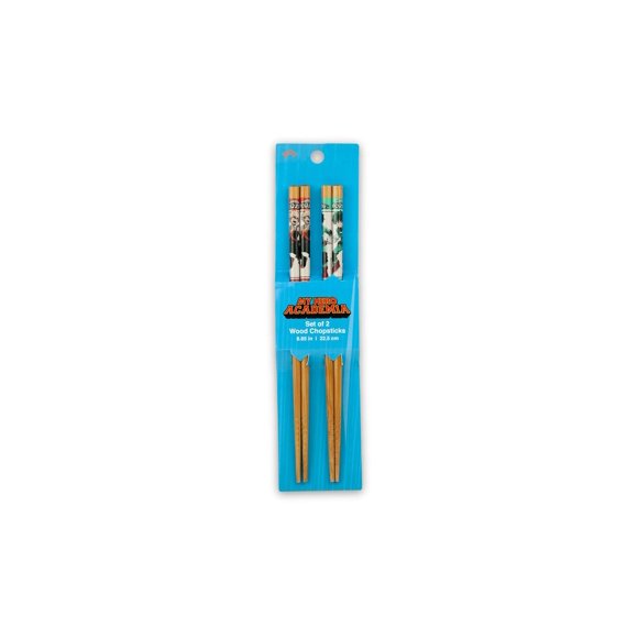 Set de palillos My Hero Academia Deku Todoroki All Might