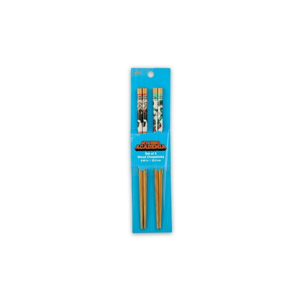 Set de palillos My Hero Academia Deku Todoroki All Might