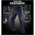 thumbnail image 7 of Cipher Condor® Men’s Stretch Denim Jeans – Durable 5-Pocket Design, Modern Everyday Style, 7 of 7
