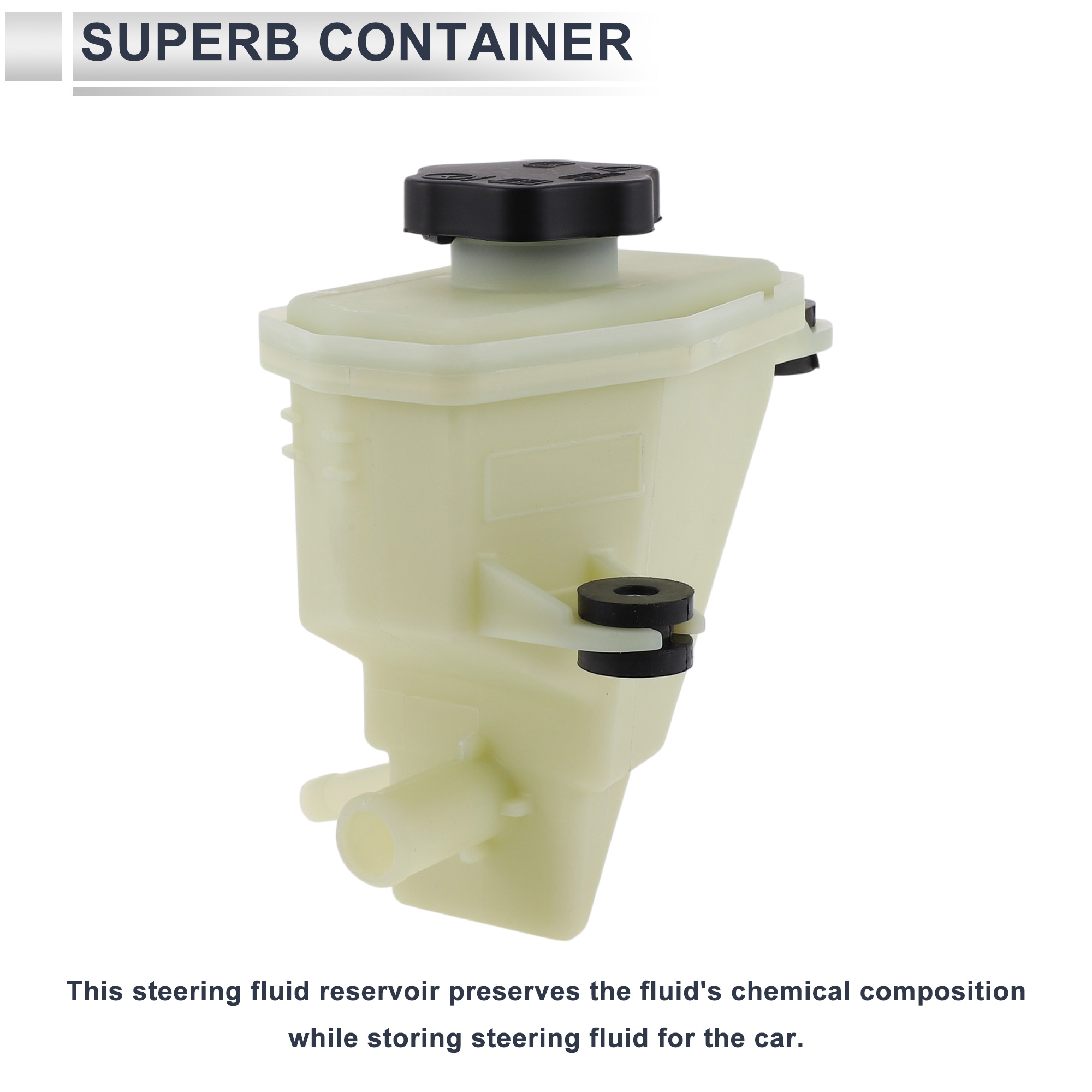 Unique Bargains Power Steering Reservoir for Lincoln MKX 2007-2010