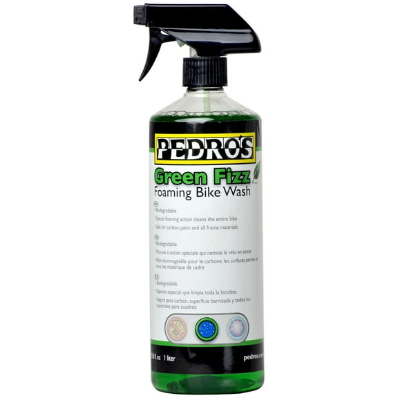 Pedro's Green Fizz Bike Wash, 16oz Trigger Spray