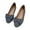 Gray, variant on Quaouag Bowknot Ballet Flats Womens Pointy Toe Casual Flat Shoes Suede Dress Shoes Wear to Work Slip On Moccasins