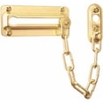 thumbnail image 2 of Chain Door Guard, Steel with Brass Finish, 2 of 2