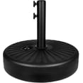 thumbnail image 1 of Soporte para sombrilla de patio Simple Deluxe 20, redondo, negro, 1 of 7