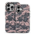 thumbnail image 2 of DesignSkinz Scratch-Resistant Hard Slim Case Compatible with iPhone SE Gen 2/3 (Compatible with MagSafe) - Subtle Pink and Gray Digital Camouflage, 2 of 9