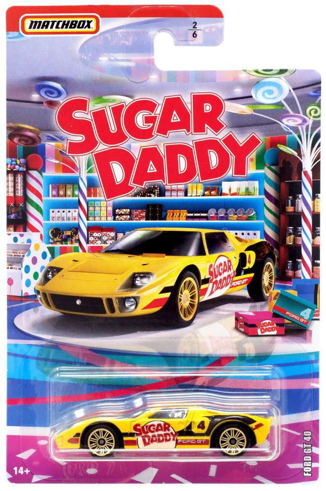 Matchbox ４０台セット Matchbox Limited Candy Series Yellow Sugar Daddy Ford GT-40