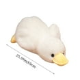 thumbnail image 3 of Meitianfacai Giant Plush Duck Doll Pillow 25.6 Inch, Soft Cuddly Stuffed Animal Toy for Bedroom Travel, Reusable Hugging Gift for Home Decor All Ages​​(White), 3 of 9