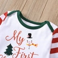 thumbnail image 6 of URMAGIC Newborn Baby Girls Romper Long Sleeve Jumpsuit One-Piece Christmas Coming Home Clothes 0-18 Months, 6 of 9