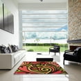 thumbnail image 7 of Ahgly Company Machine Washable Indoor Rectangle Transitional Light Brown Area Rugs, 5' x 8', 7 of 7