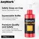 thumbnail image 3 of Set de pintura acrílica AnyMark 48 colores 12 pinceles 60 ml, 3 of 7