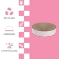 thumbnail image 6 of THE LICKER STORE Nelson 20.13" Modern Cardboard Round Bowl Cat Scratcher with Catnip, Strawberry Milkshake, CSR1010E, 6 of 6