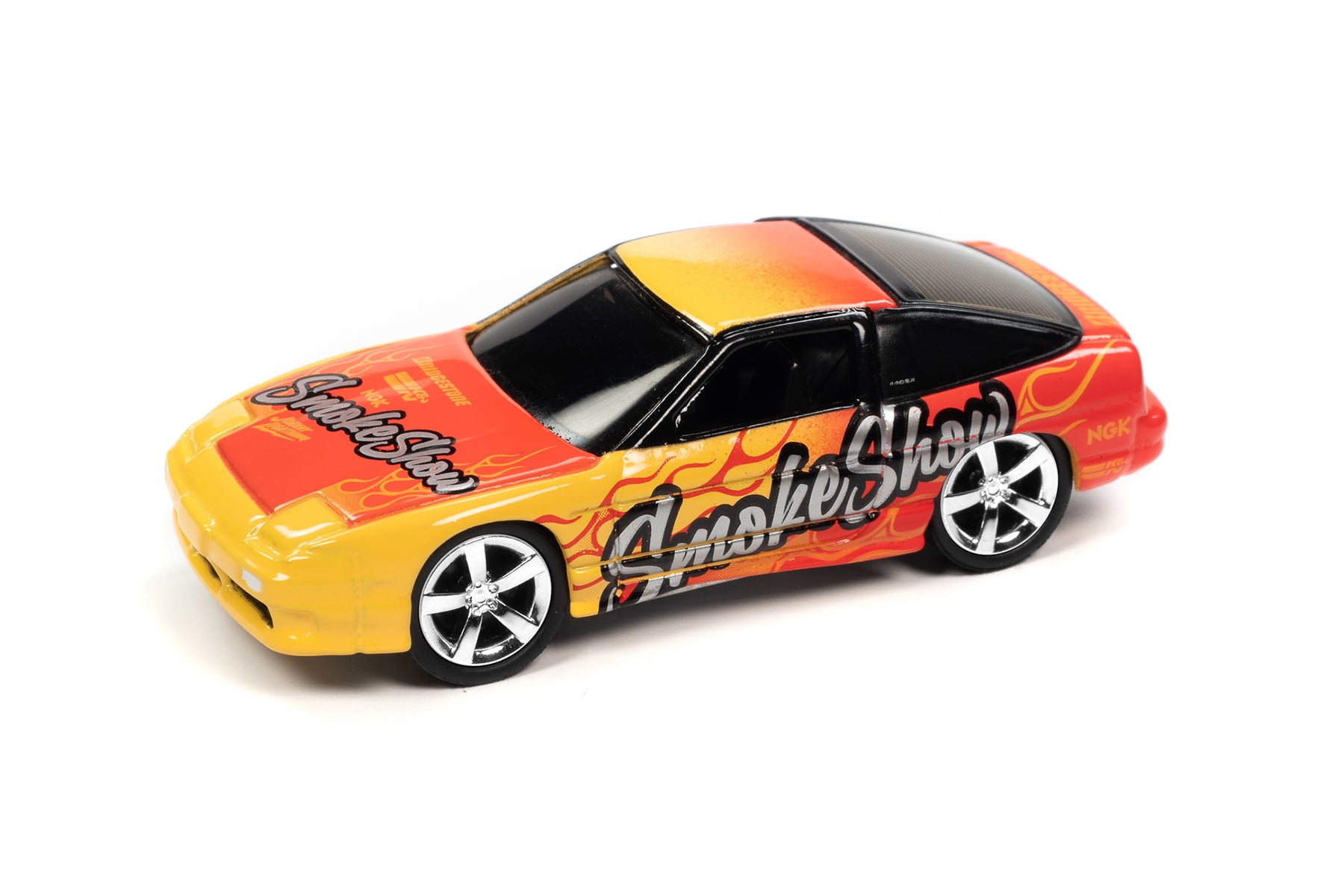1990 Nissan 240SX Smoke Show Graphics, Red W/Yellow - Johnny