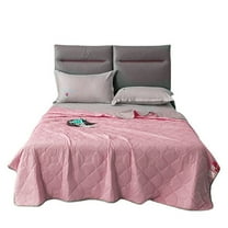 AYktou Cotton Queen Quilt Set, Cooling Blanket Quilt Bedding Set Bedspreads, Lodge Lightweight Patchwork Solid Color Quilted Comforter for Queen Bed