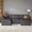 Gray, variant on 120" Oversized U-Shaped Cloud Sectional Sofa with Storage Ottoman, Down-Filled Deep Seat, Solid Wood Frame, Tool-Free Assembly for Living Room