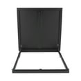 thumbnail image 2 of Black Aluminum Roof Hatch - 90° Hydraulic Open, 35.8"x35.8" Outer, Secure Inside-Only Access, 2 of 16