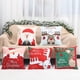 thumbnail image 5 of Funda de cojín de Feliz Navidad, Papá Noel, alce, decoración navideña para el hogar, adornos navideños 2024, Navidad, Año Nuevo 2023, 5 of 5
