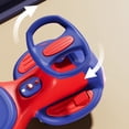 thumbnail image 6 of Electric Wiggle Car with Flashing Wheels, Rechargeable 2 in 1 Swing Car with Anti-Rollover, Music and Pedal, 2 Motor Ride On Car for Outdoor, Blue and Red, 6 of 9