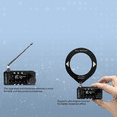 thumbnail image 5 of Aetherz Mini Radio, Esp32-S3 & Si4732 Chip, Multi-Band Am/Fm/Lsb/Usb Receiver, 1.9inch Ips Color Screen, with Headphone Amplifier & Hi-Z Circuit, Portable for Travel and Radio Enthusiasts, 5 of 7