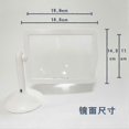 thumbnail image 5 of 3x Large Full Page Magnifier 360 Degree Rotation With Light And Stand, Portable Led Magnifier For Reading, 5 of 5