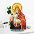 thumbnail image 4 of Pintura de dite 5D, , Virgen María, dibujo de dite católico, s de arte de dite para porche de escritorio, adornos navideños de Rojo amarillo Macarena Pintura Diamante, 4 of 7