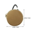 thumbnail image 2 of ULTNICE Change Purse Coin Purse Polyester Khaki 1Pack For Fashionable Storage, 2 of 8