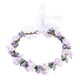 thumbnail image 1 of Diadema de flores Sunnimix corona de flores Violeta, 1 of 8