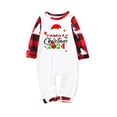 thumbnail image 1 of Pisexur Christmas Pajamas for Family Add Festive Atmosphere Family Christmas Pjs Matching Sets Reindeer and Snowflake Patterned Sleepwear Xmas PJS Set for Couples and Kids Christmas Pajamas, 1 of 6