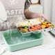 thumbnail image 2 of Bewildely Fiambrera portátil Bento Box Caja de alimentos termo de grado alimenticio Contenedor de alimentos resistente al calor Contenedor de almuerzo a Mostrada Verde Bewildely HA027876-02, 2 of 6