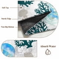 thumbnail image 6 of Bathroom Rugs 2x3 Ft, Jellyfish Coral Coastal Non Slip Area Rugs for Kitchen Bedroom Entryway, Nautical Summer Beach Ocean Sea Washable Carpet Runner Rug Floor Mats for Bedroom Home Decor, 6 of 8