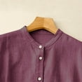 thumbnail image 5 of Karight Womens Button Down Shirt Long Sleeve Blouse, 5 of 8
