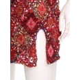 thumbnail image 4 of inlzdz Robe de Soirée pour Femme Bal de Promo Mariage Disco Élégante Robe de Fête Dos Nu Robe Courte Robe de Bal Rouge TG, 4 of 7